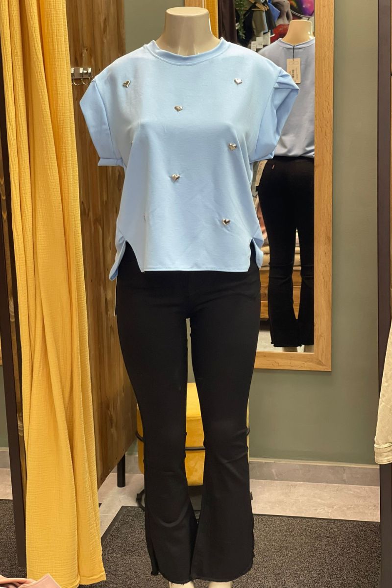 Camisa corazón T.U
