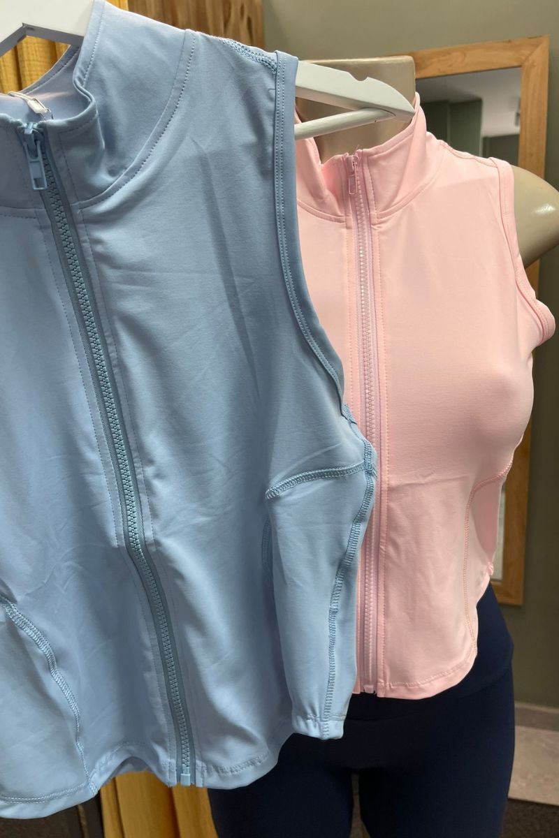 Chaqueta lycra sin manga