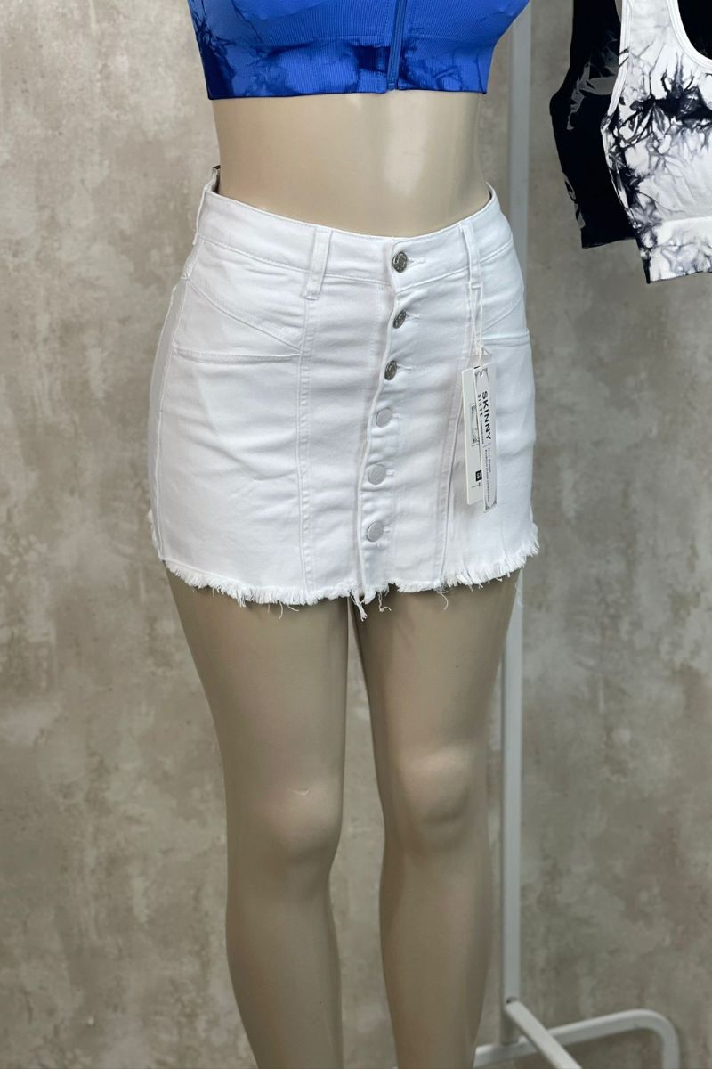 Falda Pantalón Blanco