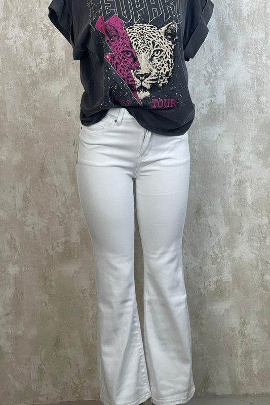 Pantalón Vaquero a campana y push up