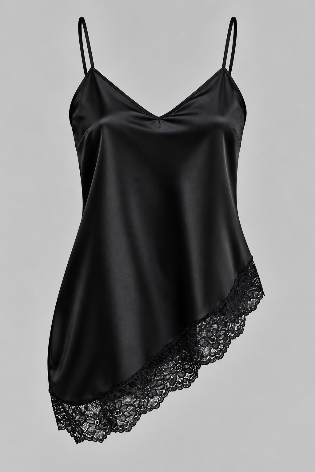 Top Satin Encaje