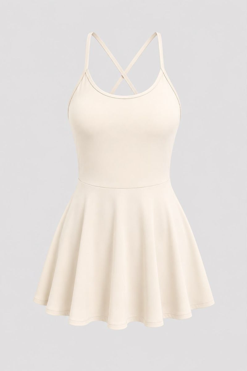 Vestido con pantalón Veronica - lycra