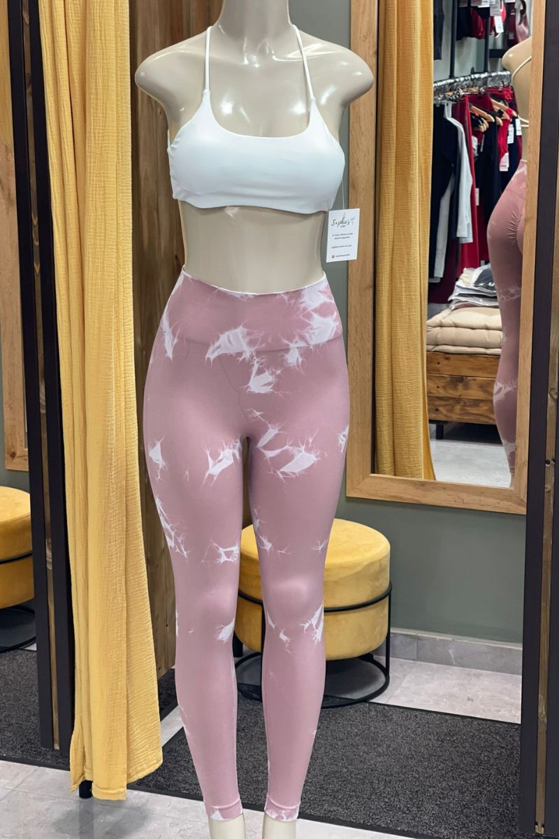 Leggins tie dye push up
