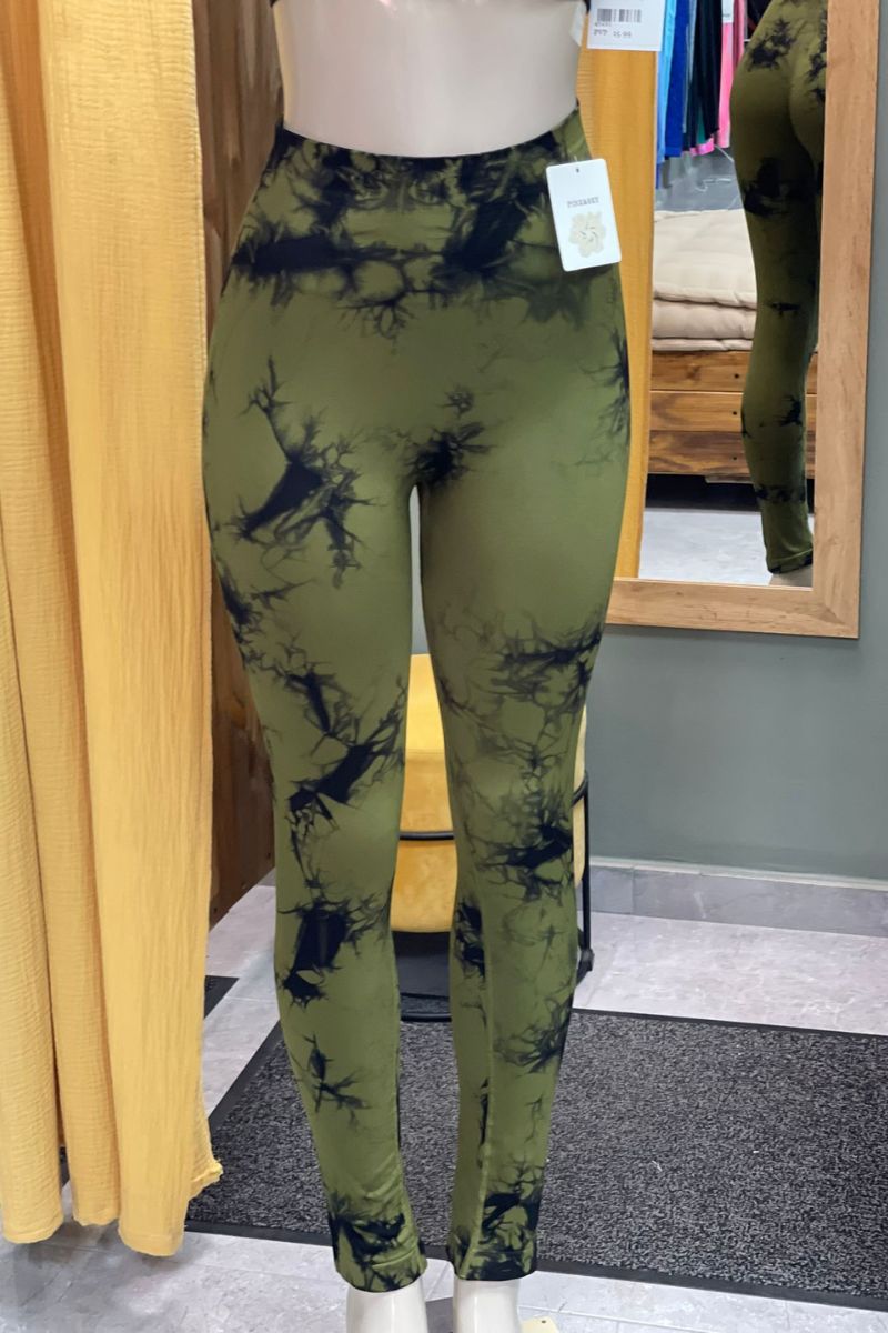 Leggins Tie dye push up