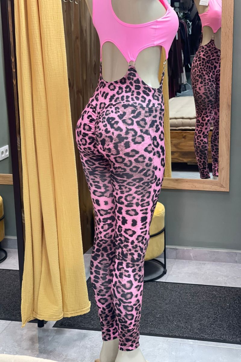 Mono Leopardo push up