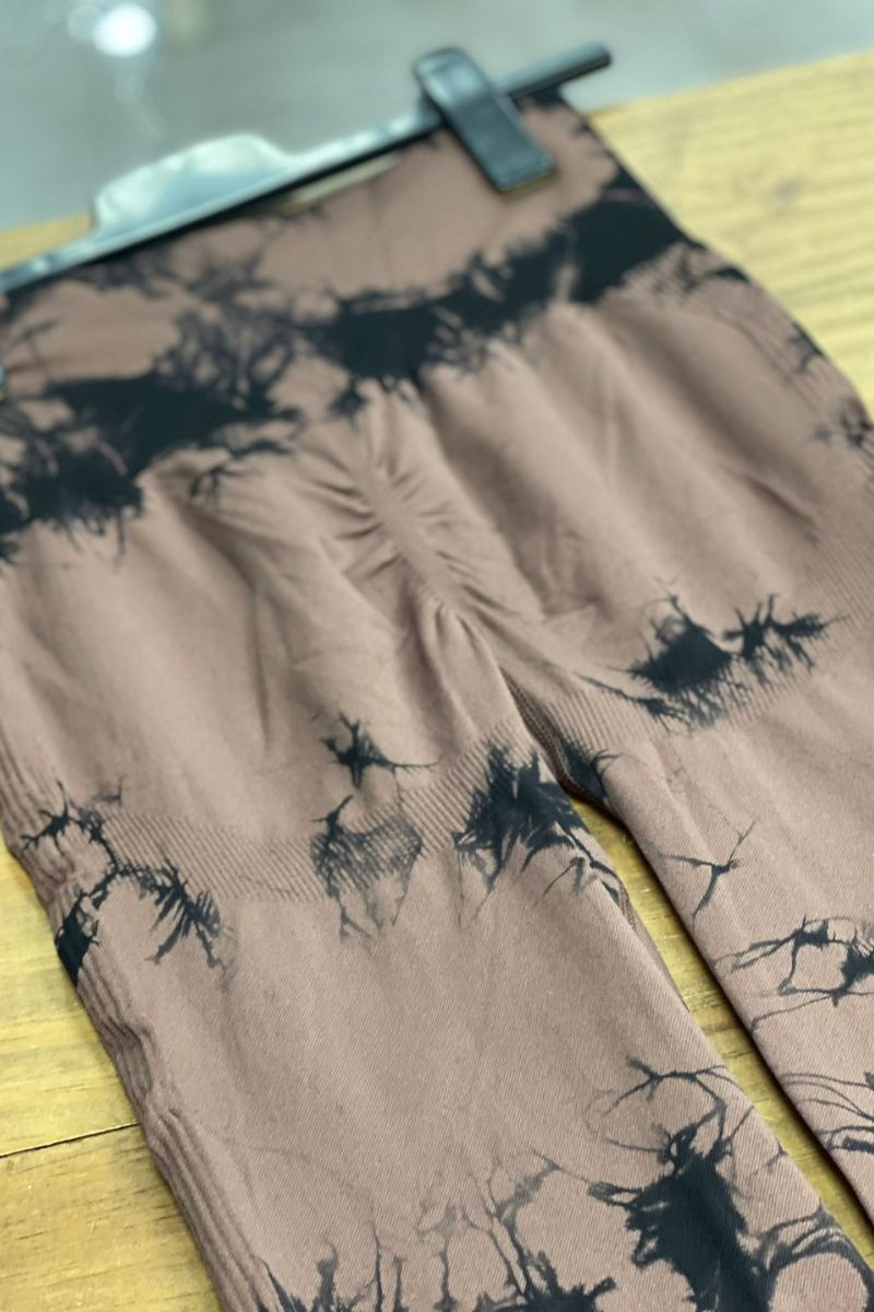 Leggins Tie dye push up