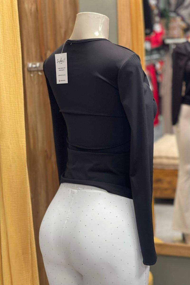 Top camiseta nudo