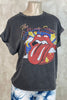 Camiseta Rolling Stones colorida