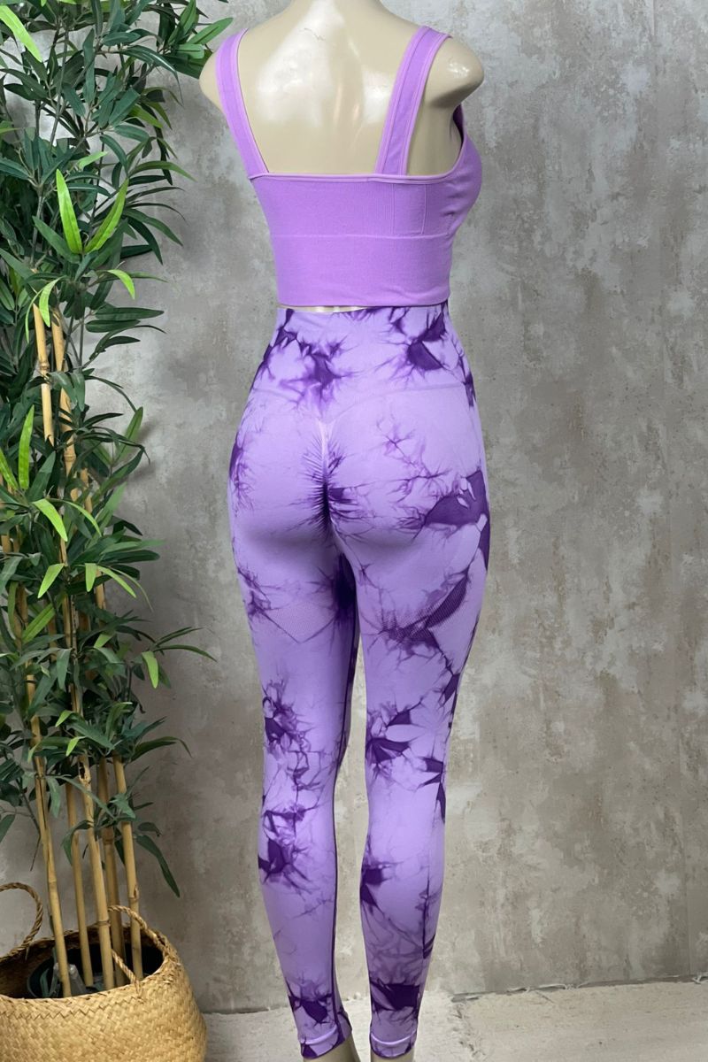 Leggins Tie Dye push Up