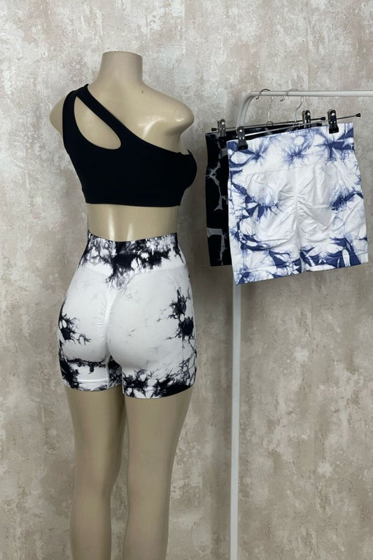 Leggins Short Tie dye push up