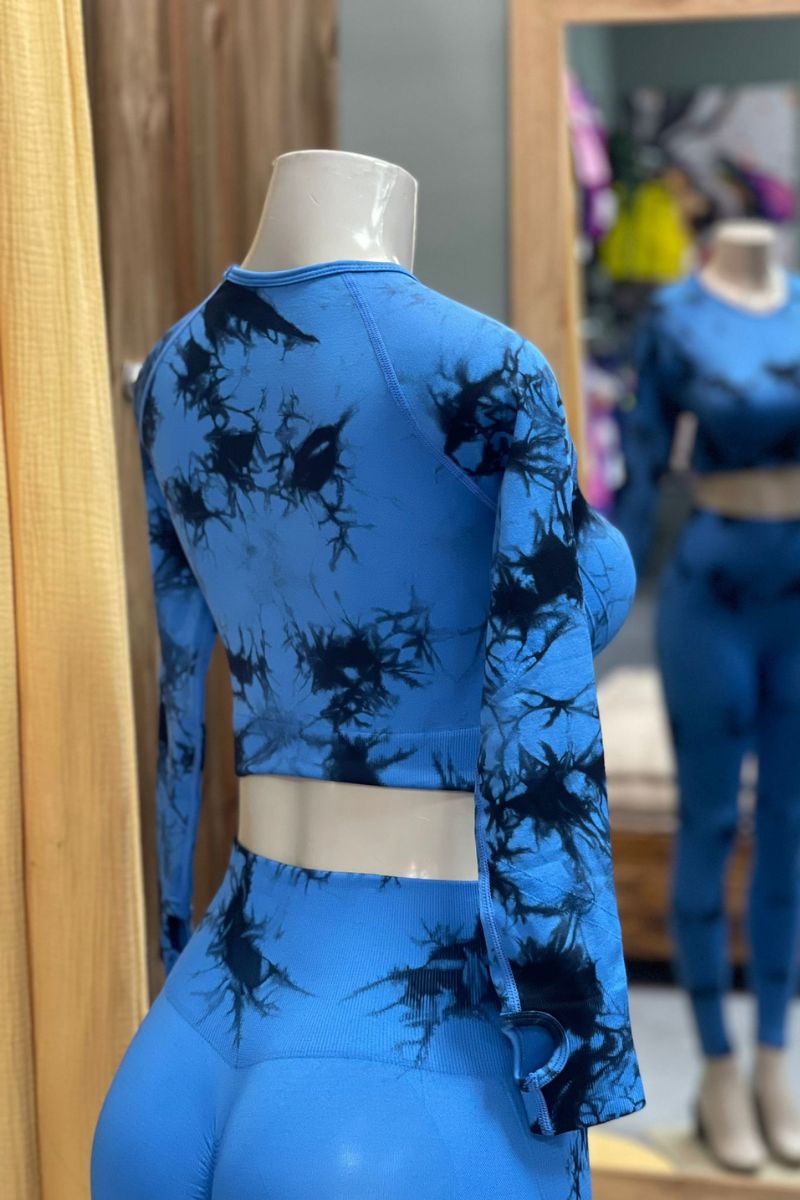 Conjunto tie dye push up