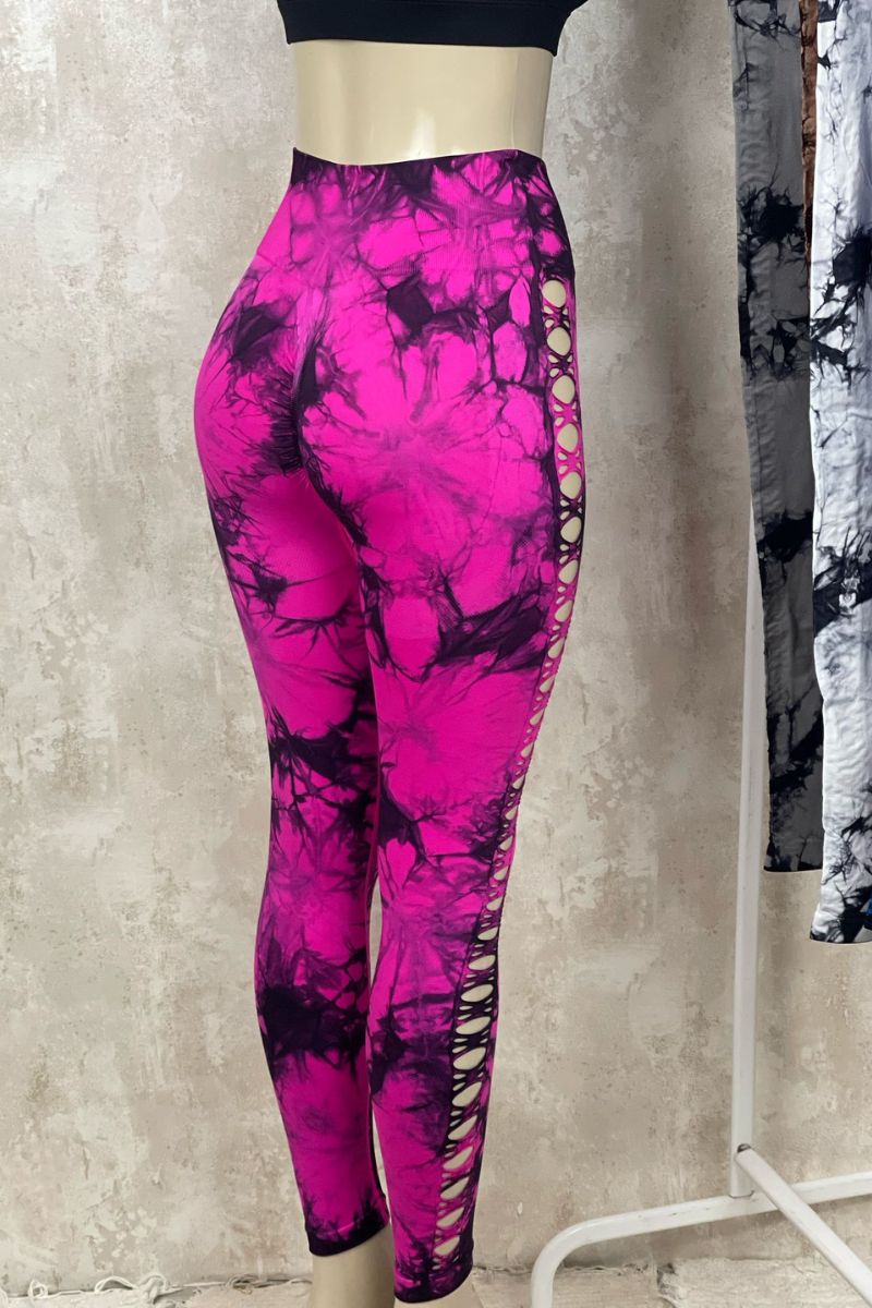 Leggins Tie dye agüero push up