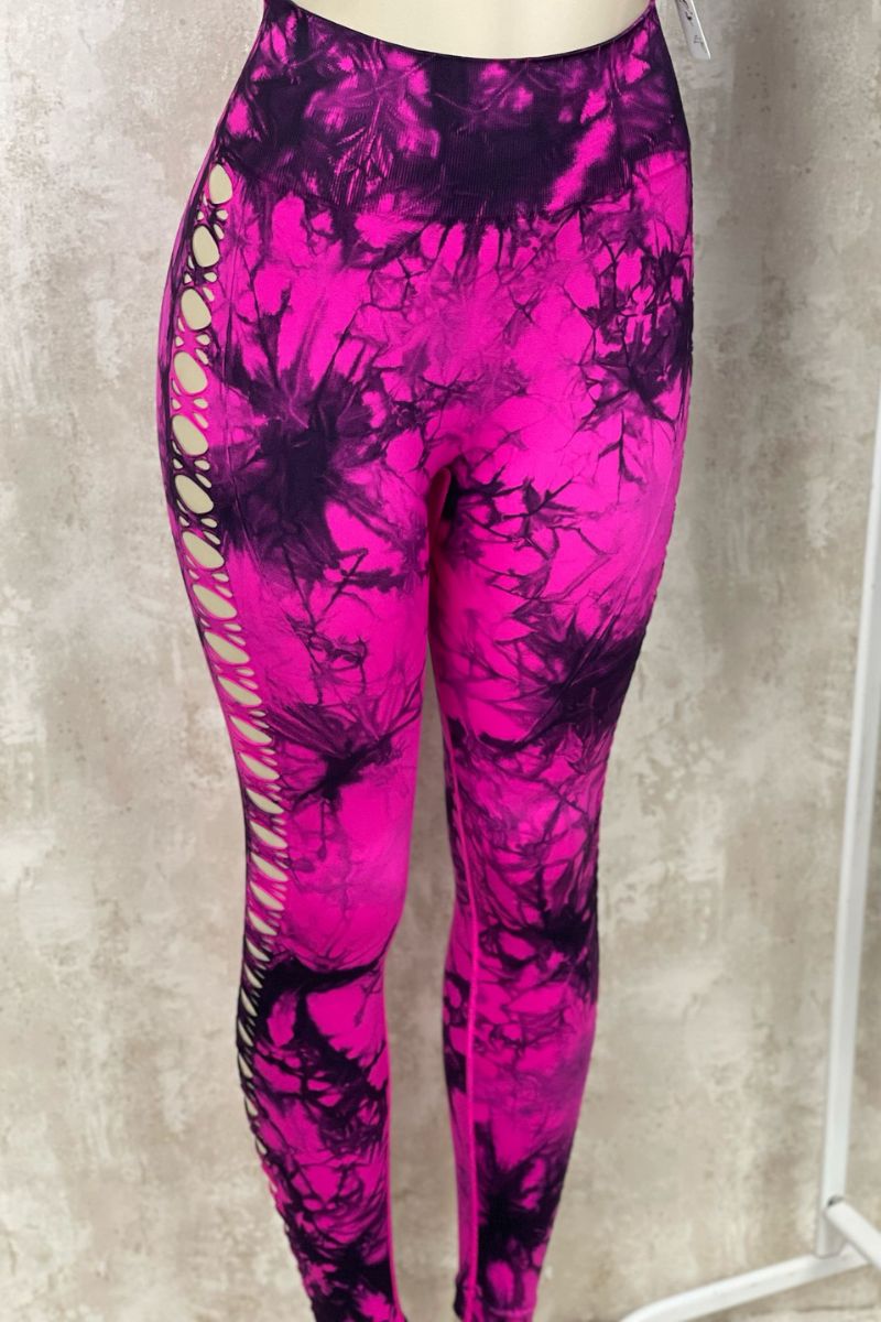 Leggins Tie dye agüero push up
