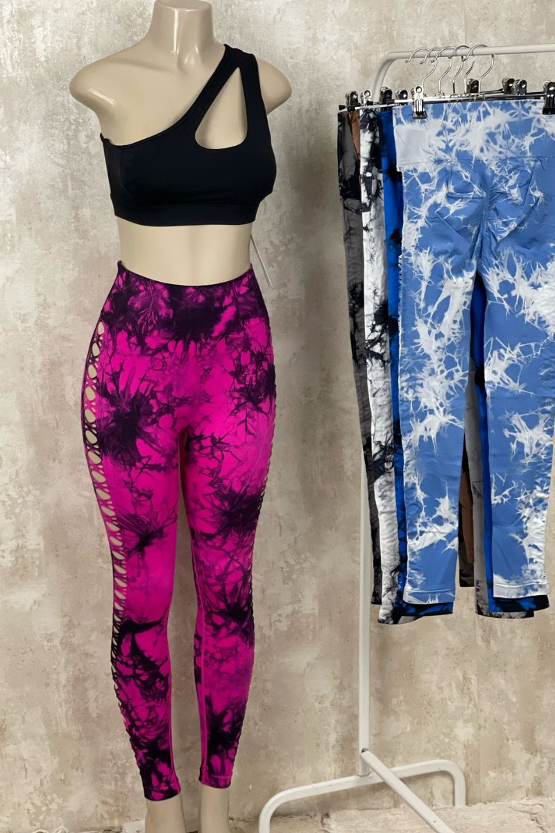 Leggins Tie dye agüero push up