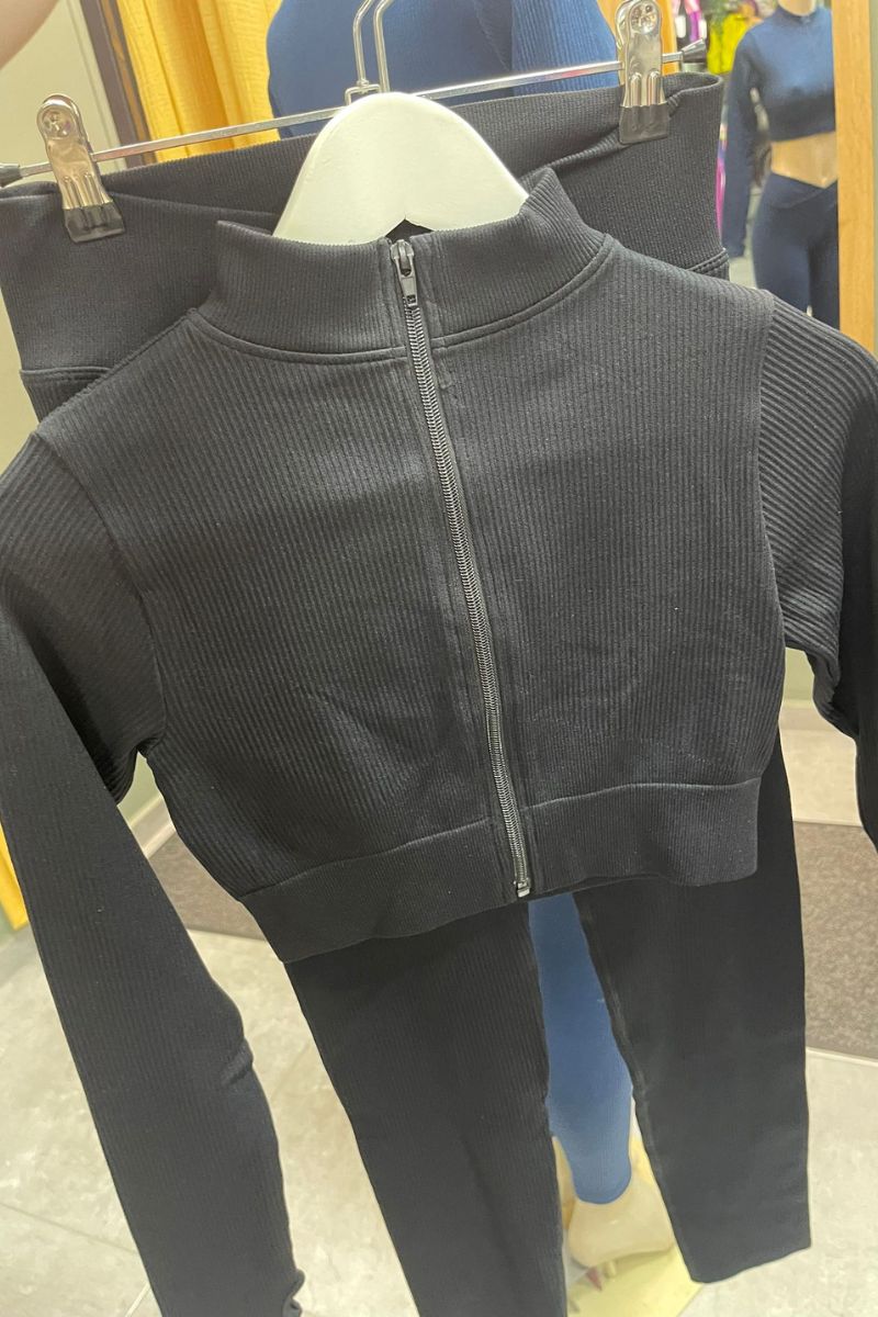 Conjunto canalé push up