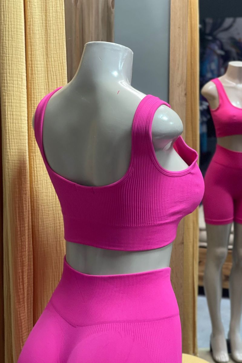 Conjunto canalé push up