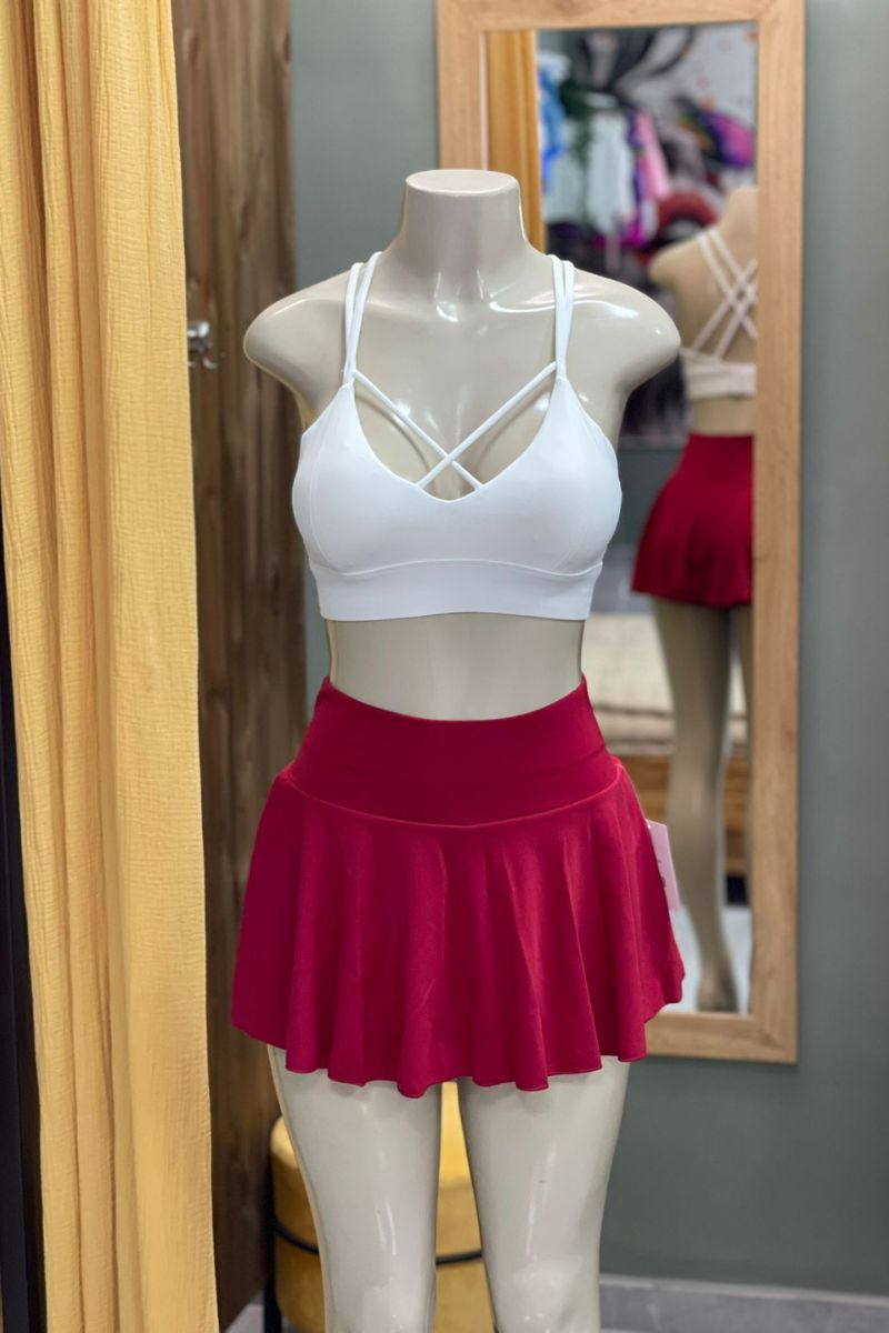 Falda Capri con pantalón