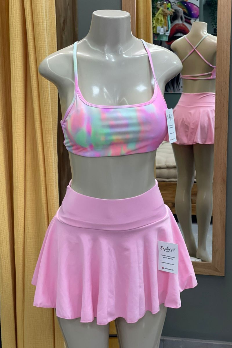 Falda Capri con pantalón