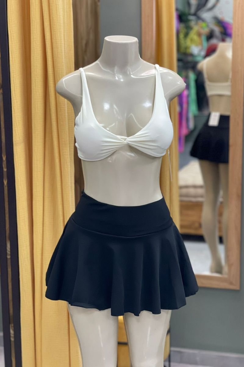 Falda Capri con pantalón