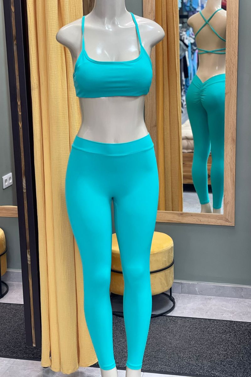 Leggins pico en v push up