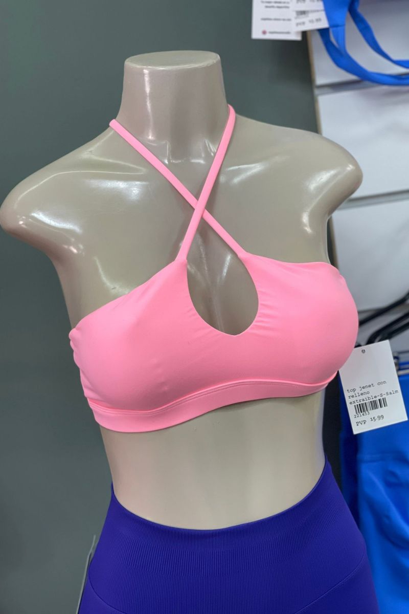 Top Jenet con relleno extraíble