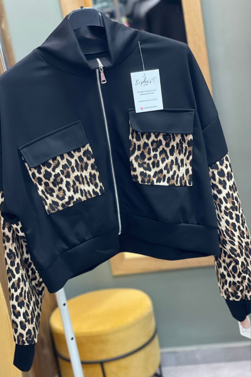 Chaqueta leopardo T.U