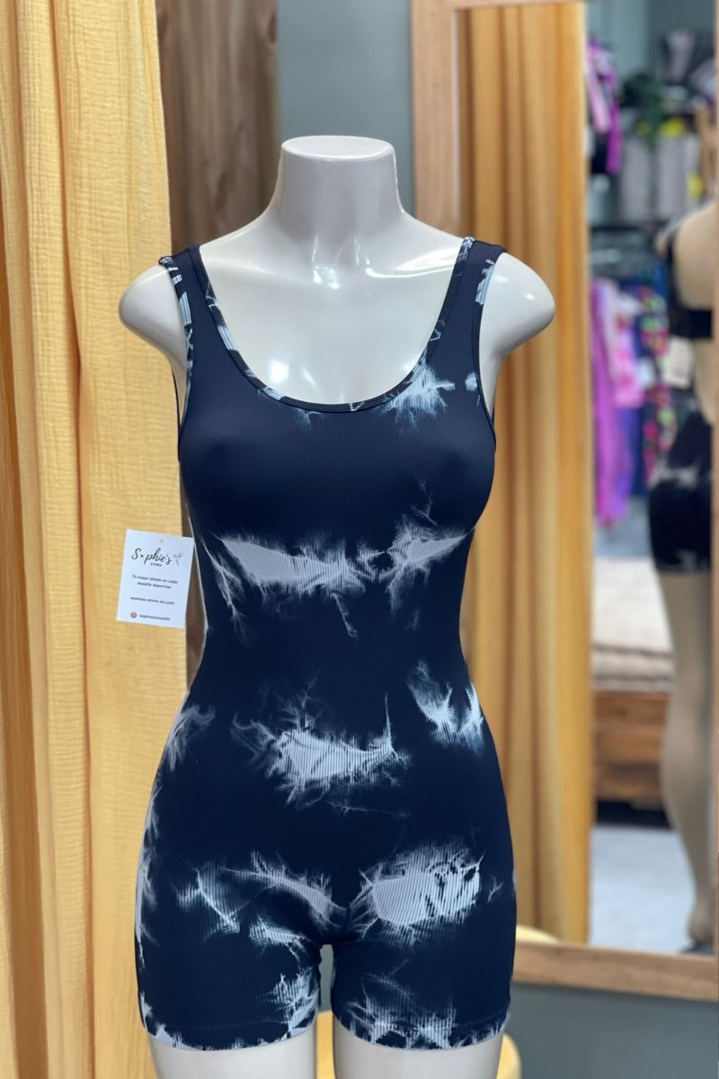 Mono Tie dye push up