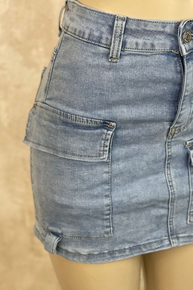 Falda Pantalón Vaquero