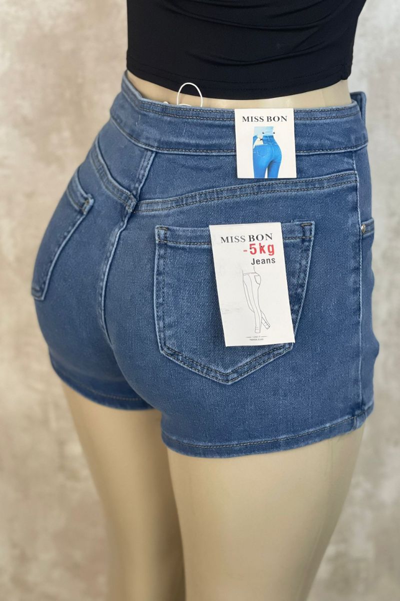 Short Vaquero con botones
