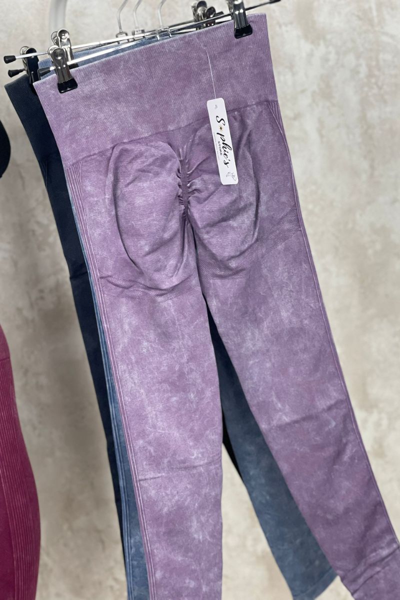 Leggins push up - efecto vaquero o desgastado