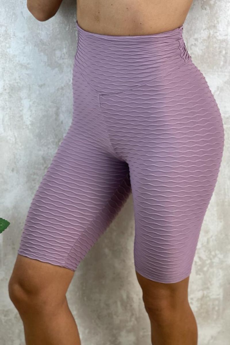 Leggins Ciclista Brocado Push up