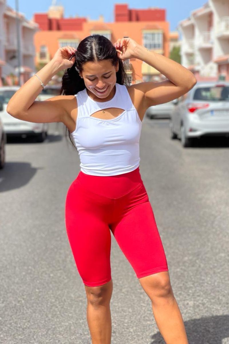 Leggins Ciclista liso push up