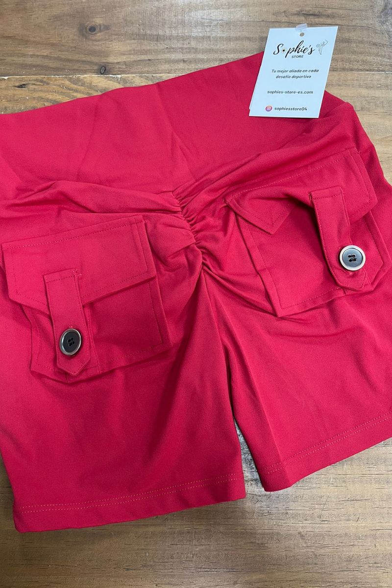 Short bolsillo push up