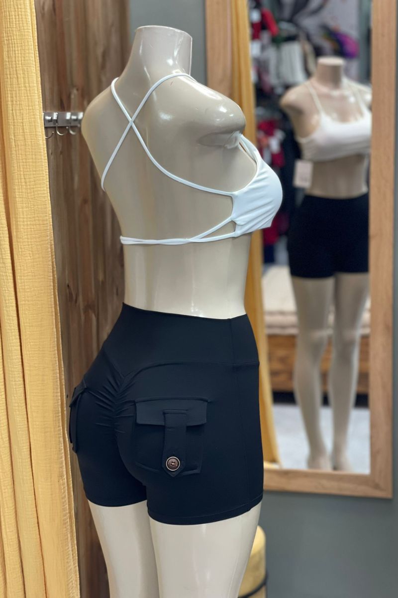 Short bolsillo push up