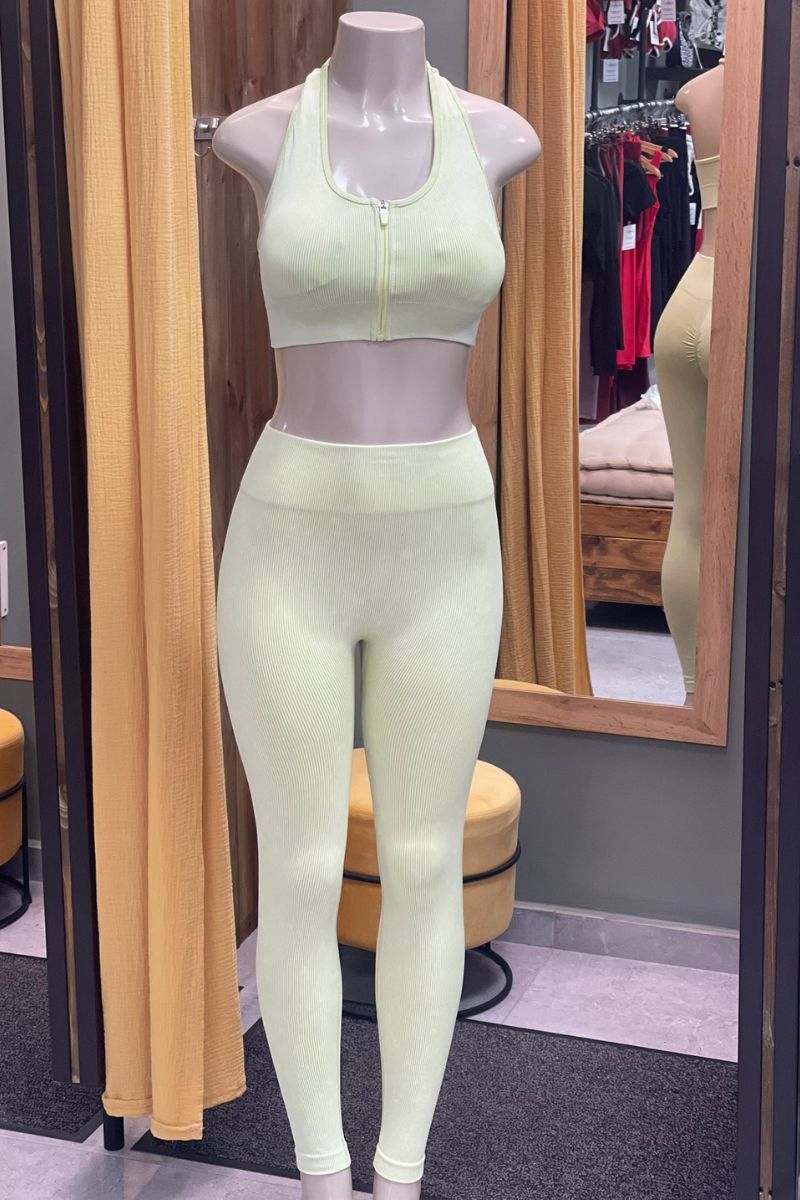 Conjunto canalé push up