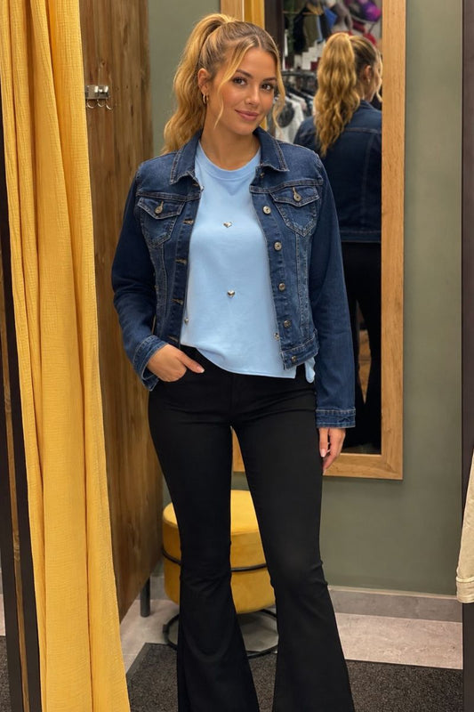 Chaqueta Vaquera Azul
