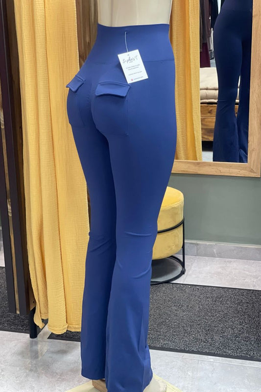 Leggins Adele acampanado push up