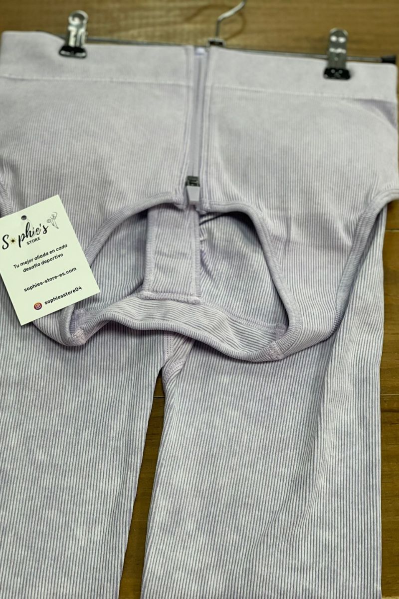 Conjunto canalé push up