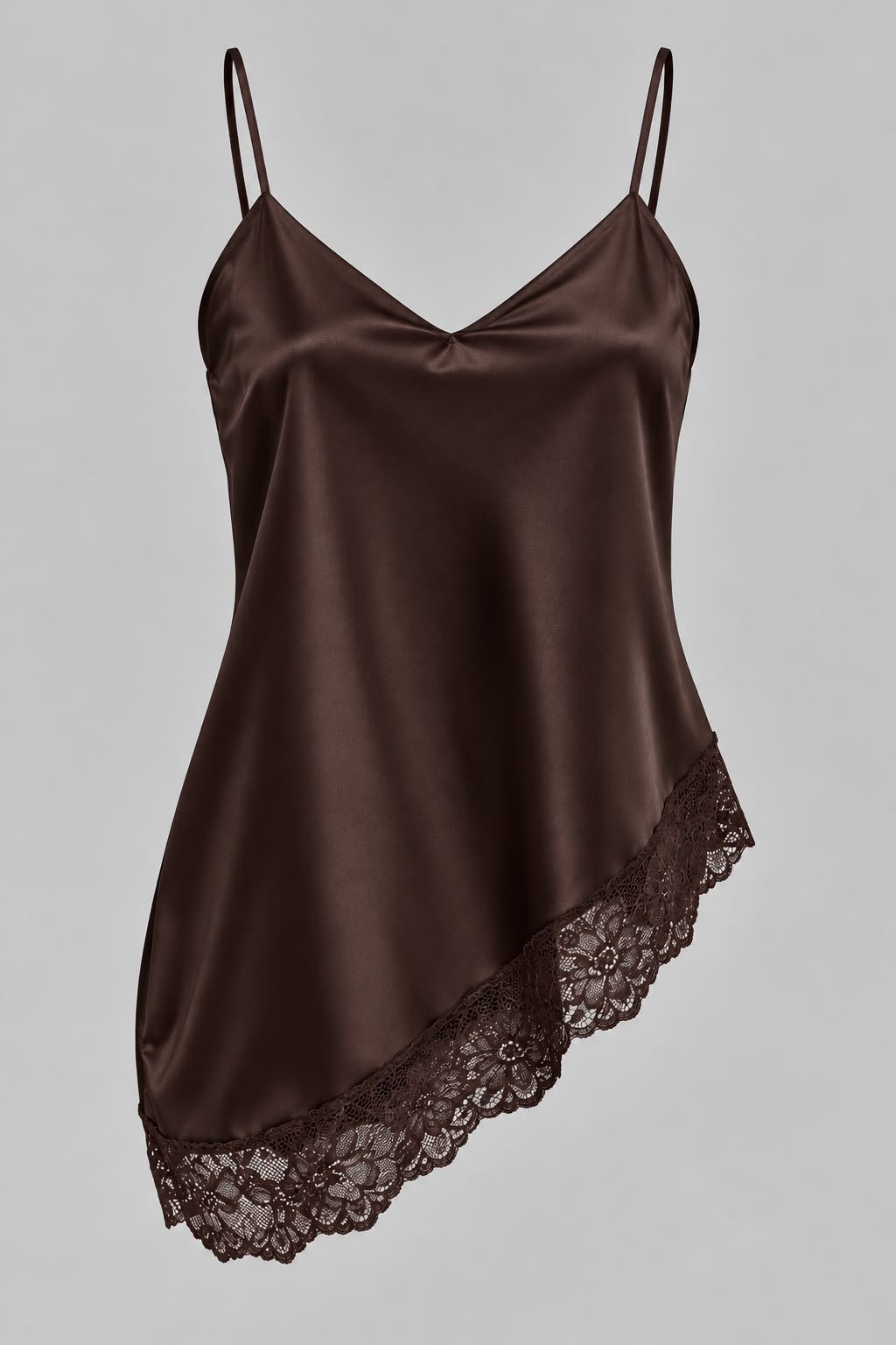 Top Satin Encaje