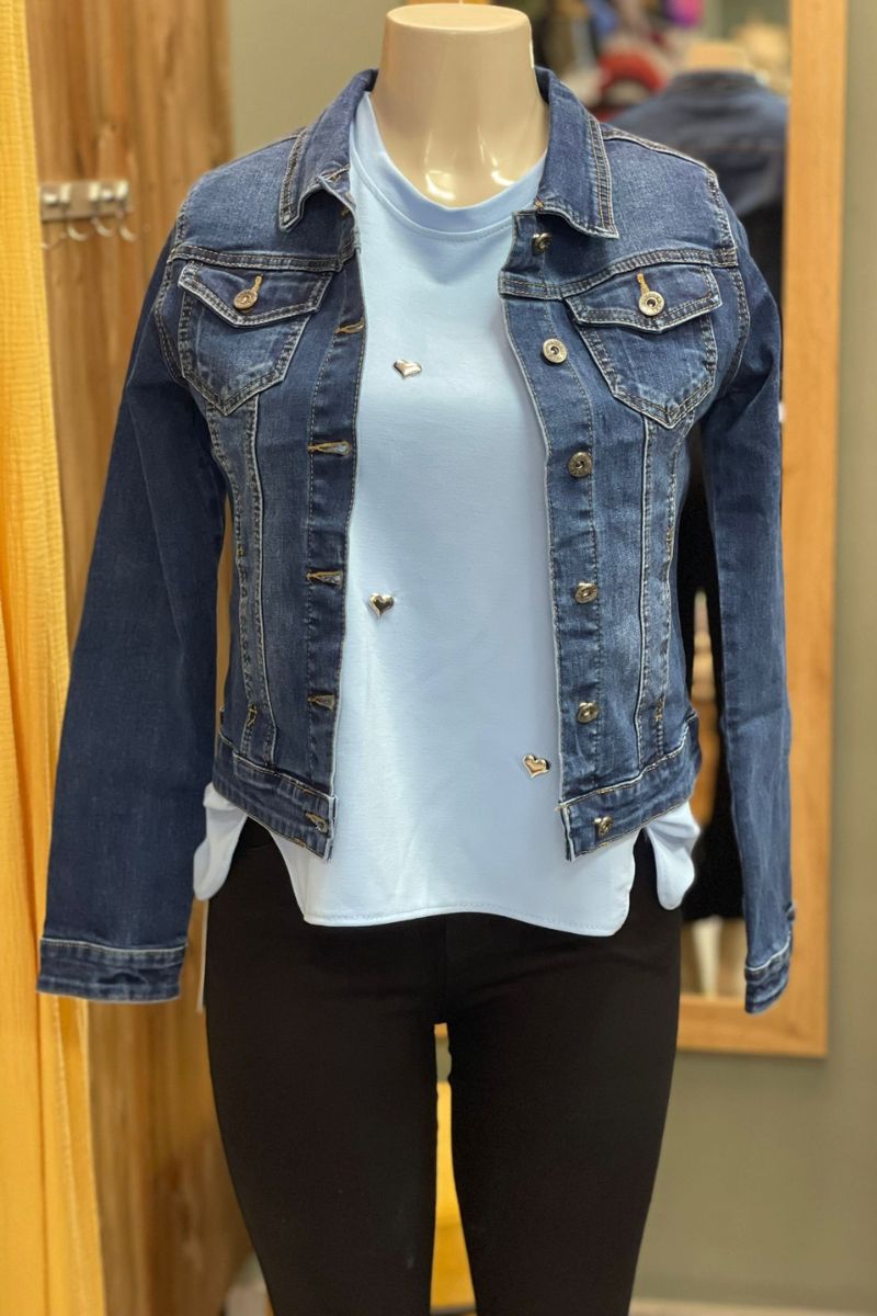 Chaqueta Vaquera Azul