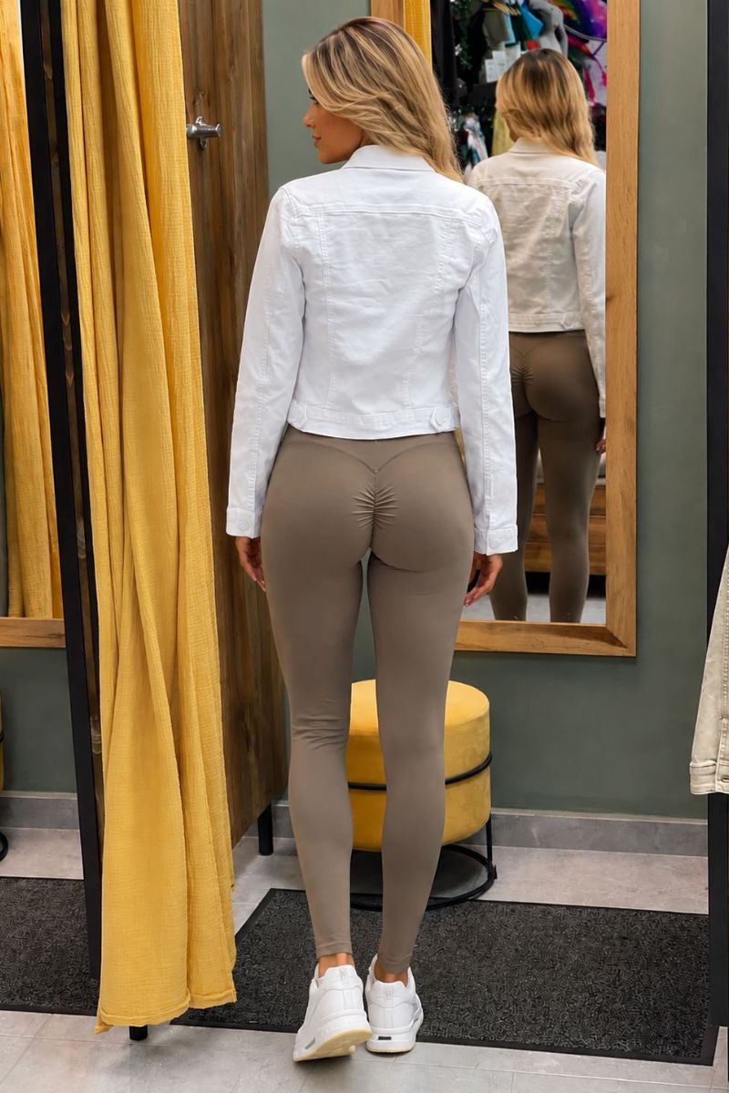 Chaqueta Vaquera Blanca