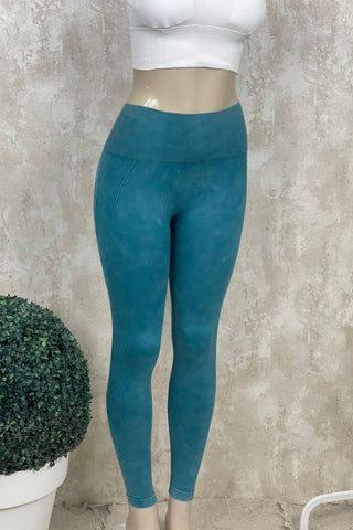 Image of Leggins push up - efecto vaquero o desgastado