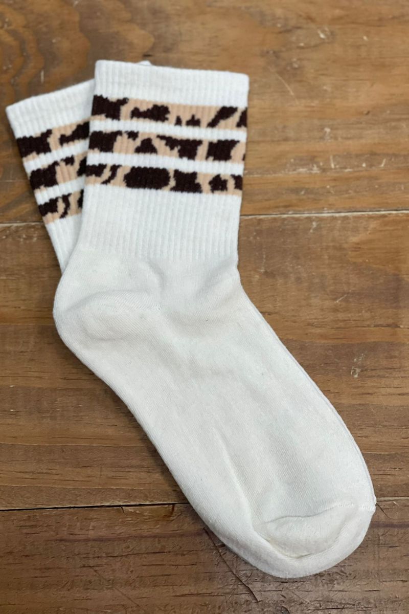 Calcetín Animal print