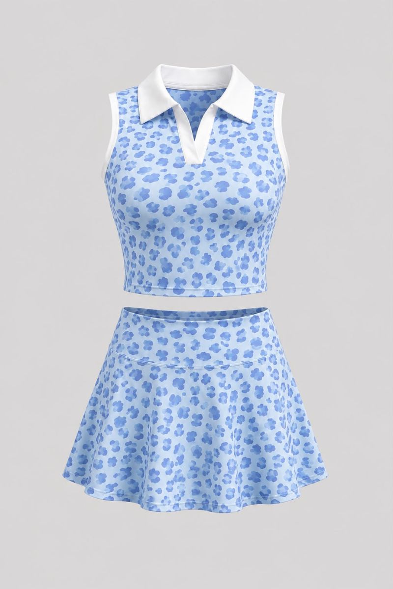 Conjunto Leopardo pádel