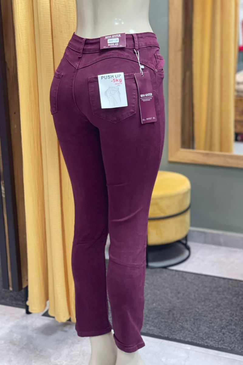 Pantalón Vaquero elástico push up