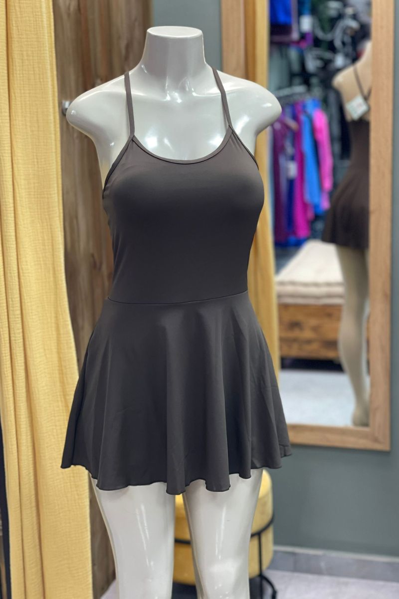 Vestido con pantalón Veronica - lycra