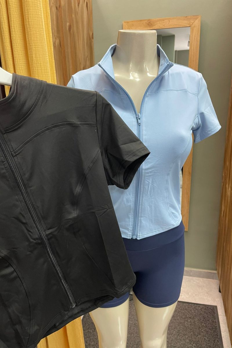 Chaqueta lycra manga corta