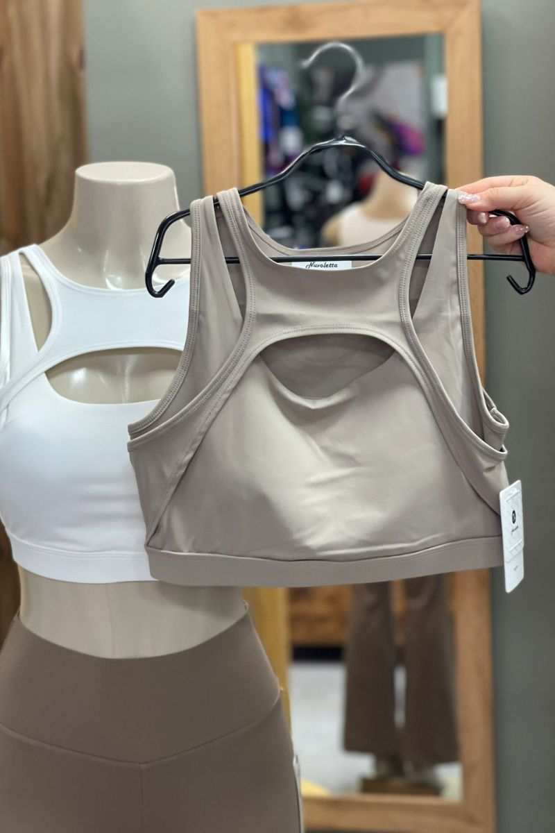 Top Abertura - lycra