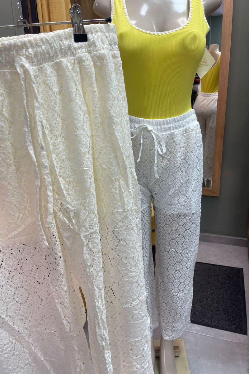 Pantalón Encaje