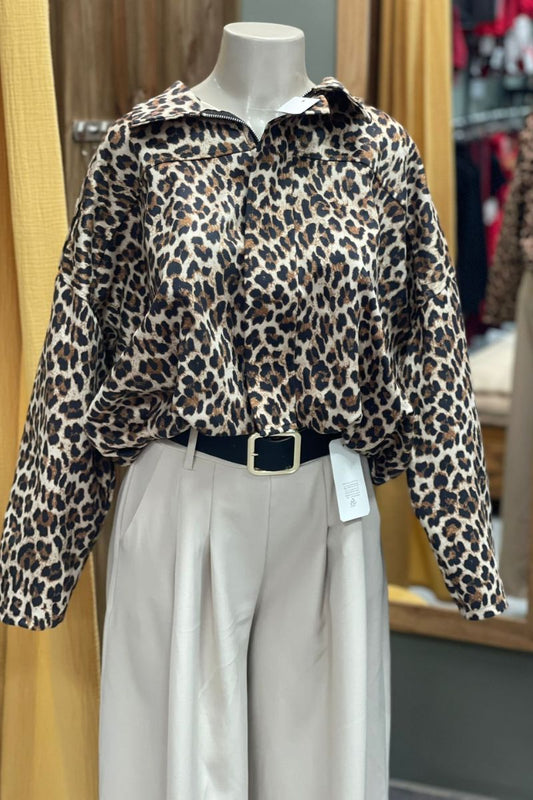 Chaqueta leopardo